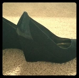 Black wedges 7.5